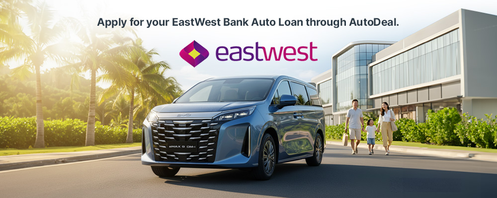 Hop in your dream car today with EastWest Bank
