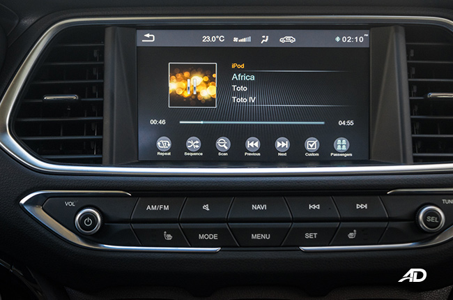 2018 GAC GS4 infotainment