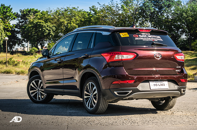 2018 GAC GS4 rear