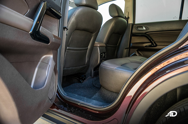 2018 GAC GS4 rear cabin