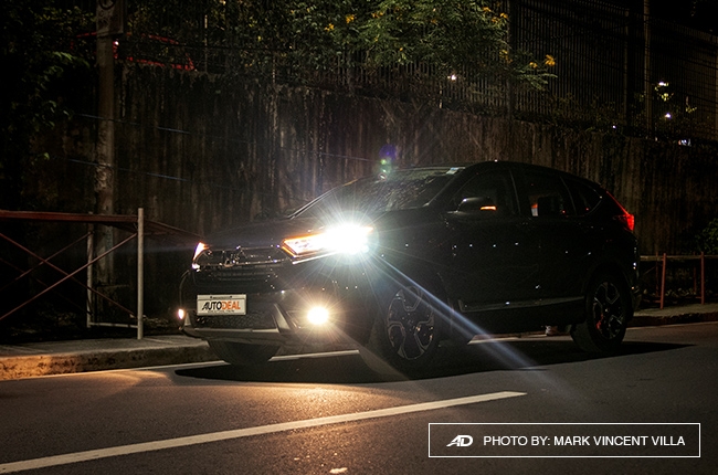 2018 Honda CR-V Philippines Headlights Night
