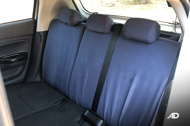 2018 MItsubishi Mirage Interior Back Seats.