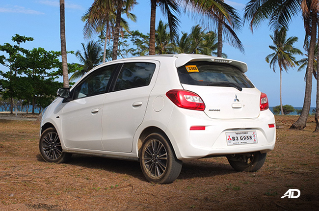 2018 MItsubishi Mirage Rear Exterior