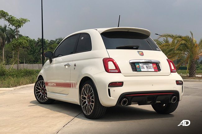 2019 Abarth 595 Rear Exterior Philippines