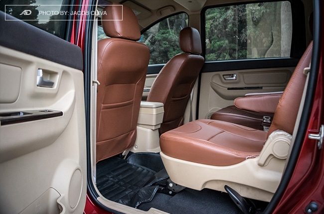 2019 BAIC M50S Interior Backseat.