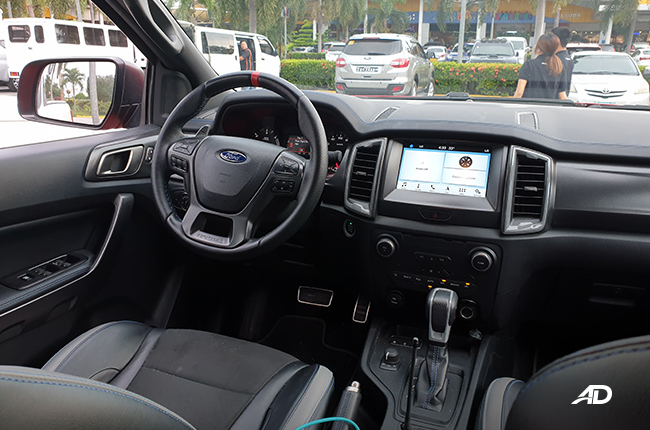 2019 Ford Ranger Raptor Interior