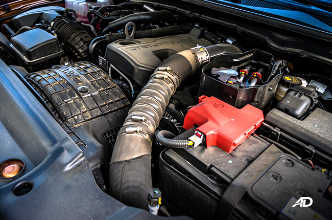 2019 Ford Ranger Wildtrak Biturbo engine