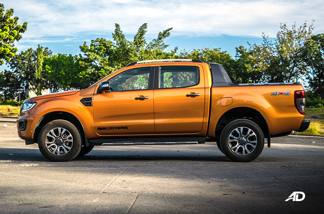2019 Ford Ranger Wildtrak Biturbo side