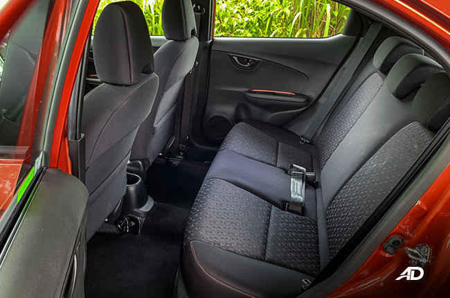 2019 Honda Brio interior