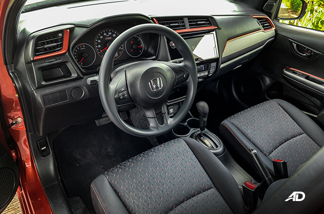 2019 Honda Brio interior