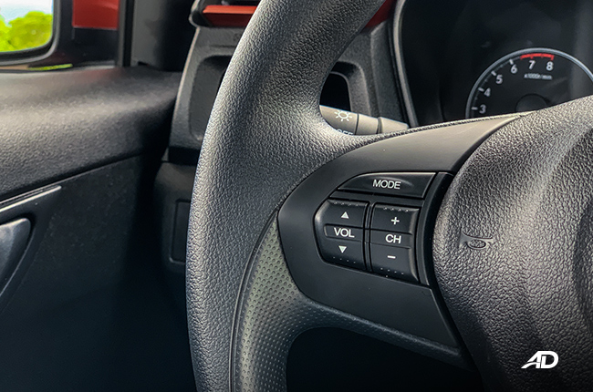 2019 Honda Brio interior