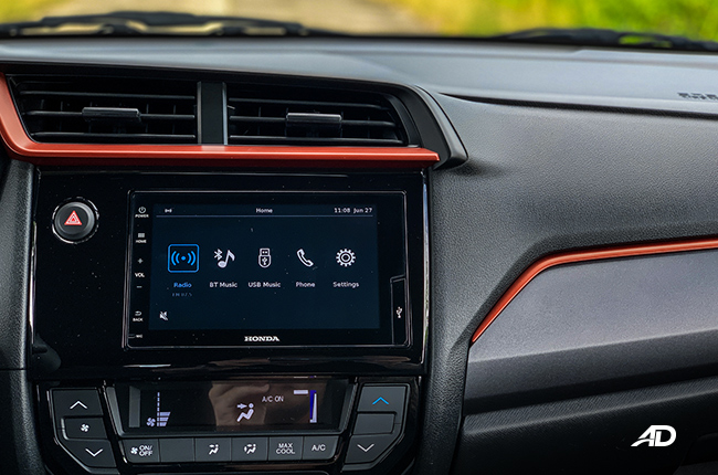 2019 Honda Brio interior