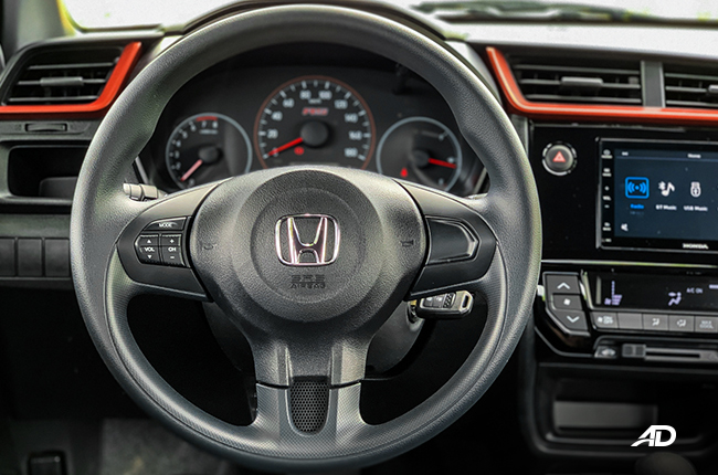 2019 Honda Brio interior
