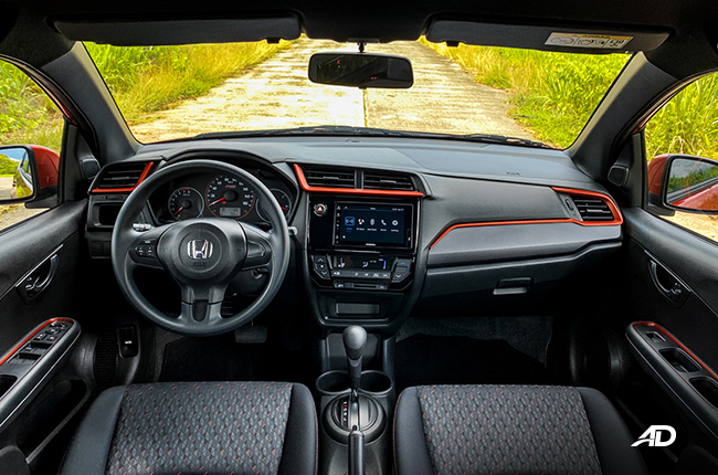 2019 Honda Brio interior