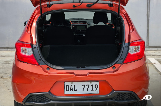 2019 Honda Brio RS Cargo Space 