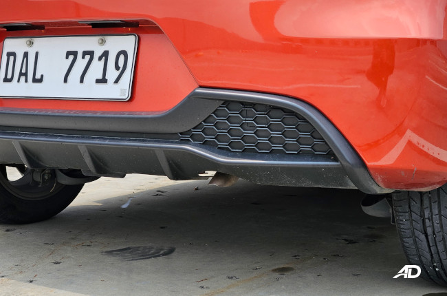 2019 Honda Brio RS Exhaust