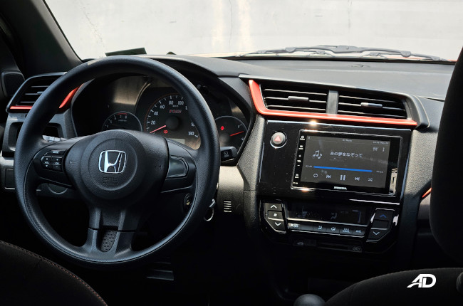 2019 Honda Brio RS interior