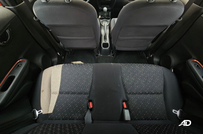 2019 Honda Brio RS Rear Legroom 