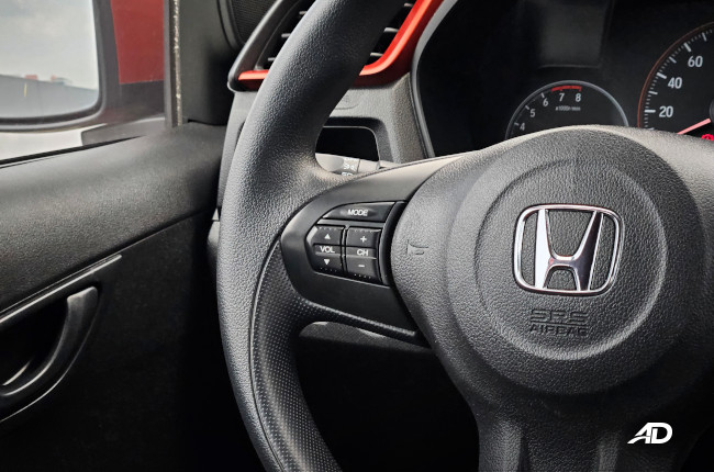 2019 Honda Brio RS Steering Wheel Controls 