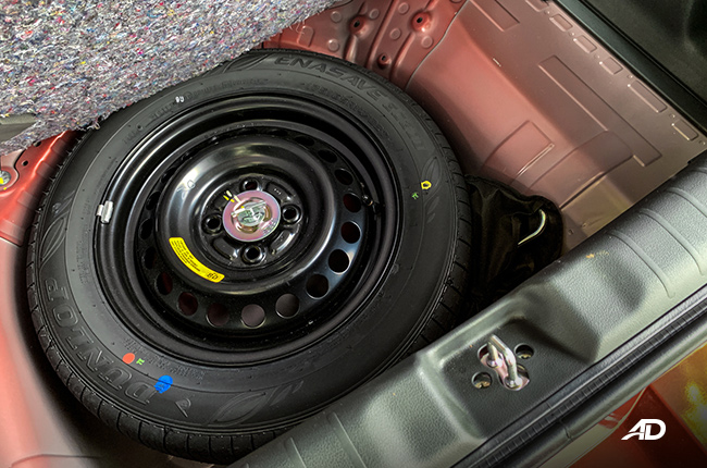 2019 Honda Brio trunk