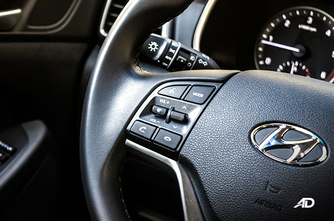 2019 Hyundai Tucson audio controls