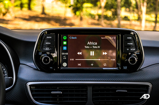 2019 Hyundai Tucson infotainment