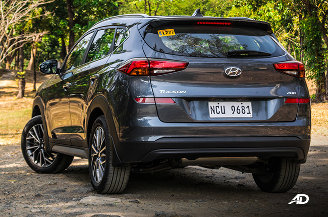 2019 Hyundai Tucson rear