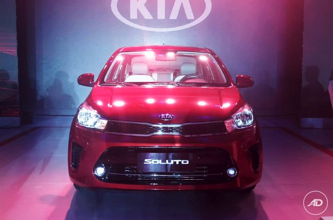 2019 Kia Soluto Philippines front live