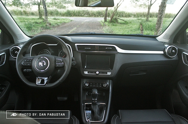 2019 MG ZS Steering Wheel and Dashboard.