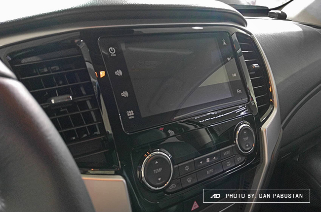 2019 Mitsubishi Strada infotainment
