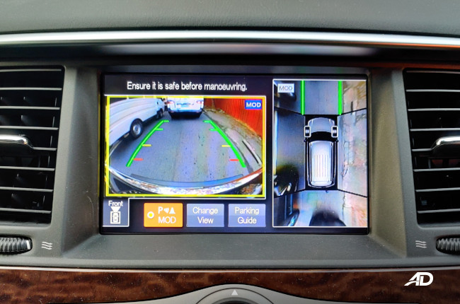 2019 Nissan Patrol Around View Monitor