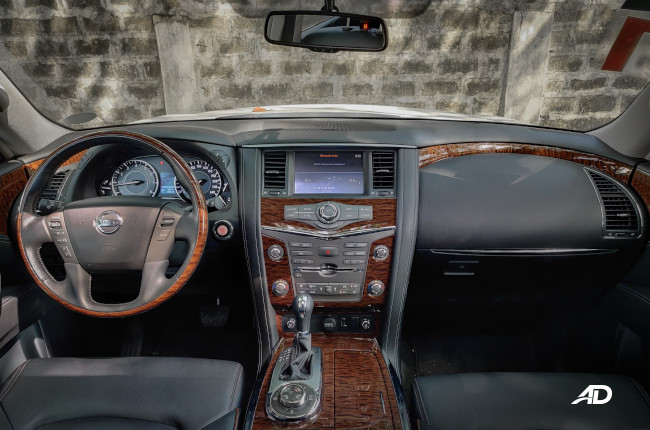 2019 Nissan Patrol Dashboard