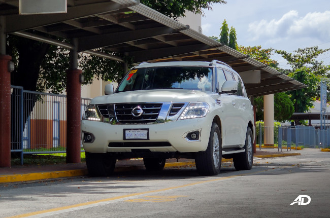 2019 Nissan Patrol Front Quarter 