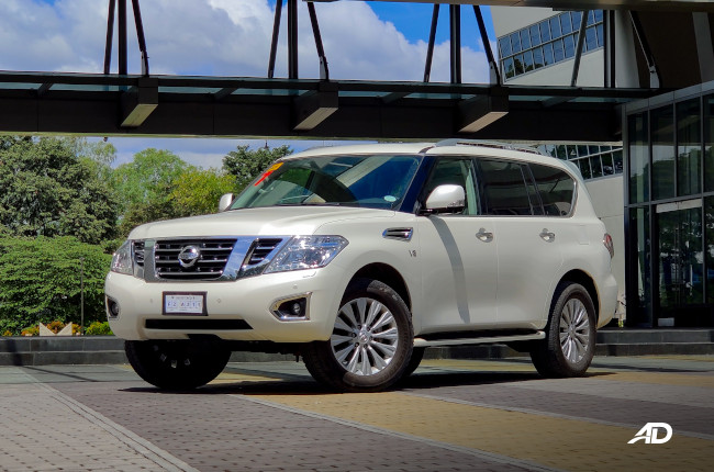2019 Nissan Patrol Front Quarter