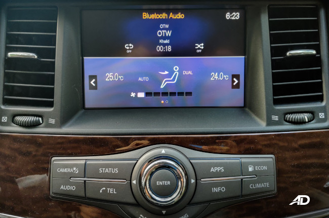 2019 Nissan Patrol Infotainment System