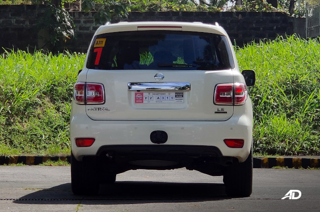 2019 Nissan Patrol Rear