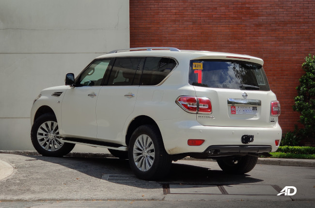 2019 Nissan Patrol rear quarter