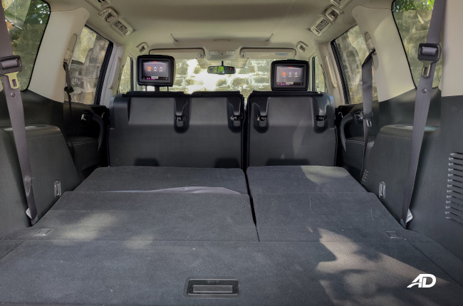 2019 Nissan Patrol Second Row Tumbled