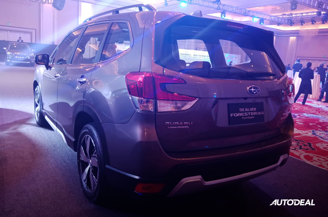 2019 Subaru Forester rear quarter