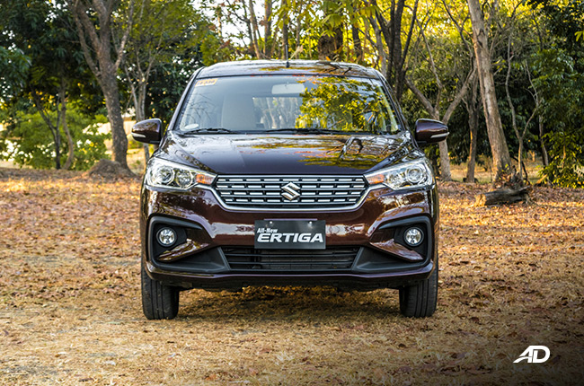 2019 Suzuki Ertiga Front.