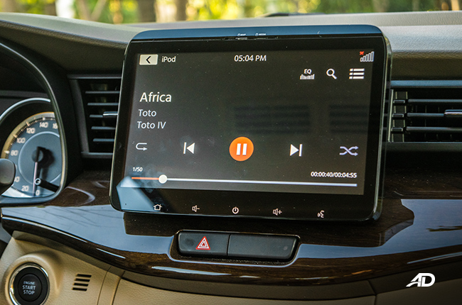 2019 Suzuki Ertiga Review Infotainment System