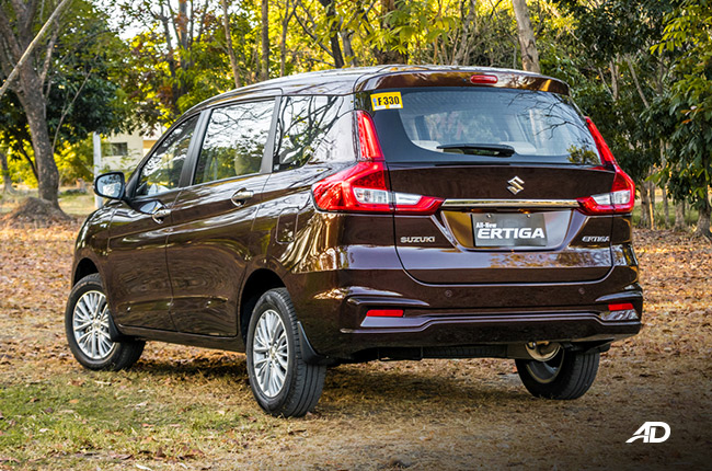 2019 Suzuki Ertiga Review Rear