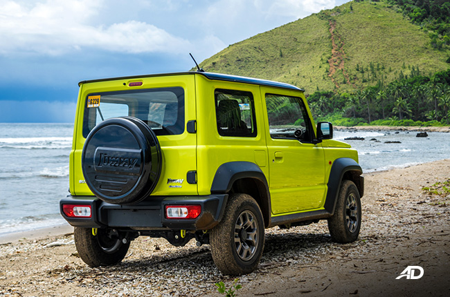 2019 Suzuki Jimny rear quarter philippines