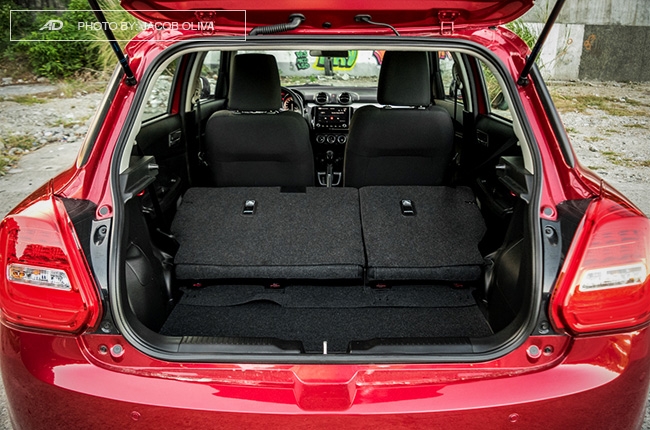 2019 Suzuki Swift Cargo Space