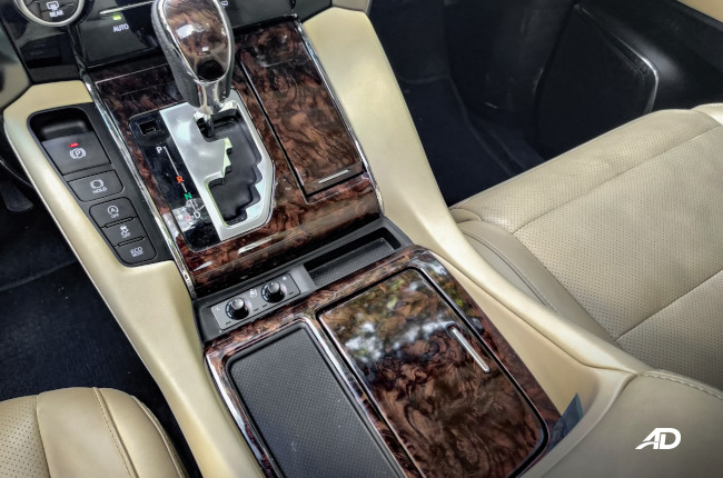 2019 Toyota Alphard Center Console Wood Trim