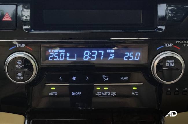 2019 Toyota Alphard Climate Control