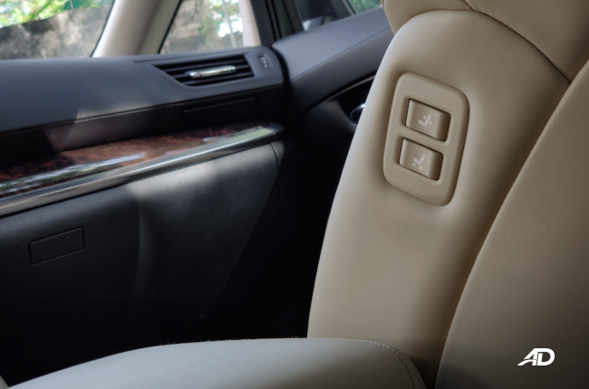 2019 Toyota Alphard Interior Passenger Seat Adjustment