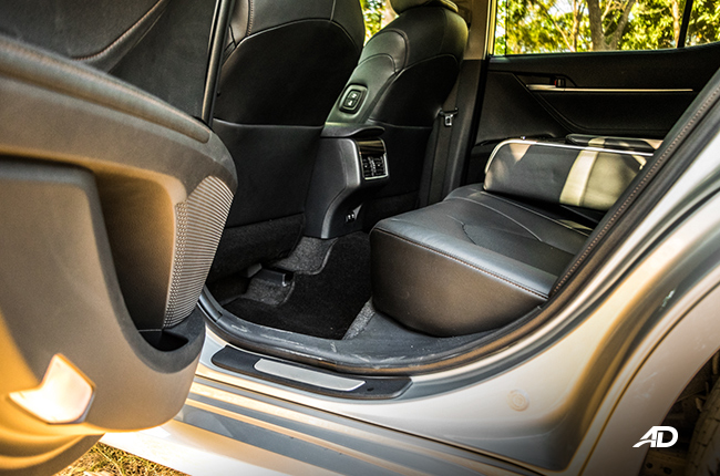 2019 Toyota Camry rear seats