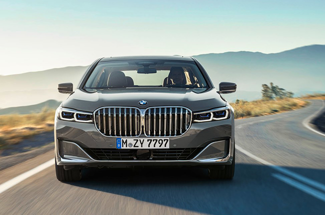 2020 BMW 7 Series front fascia