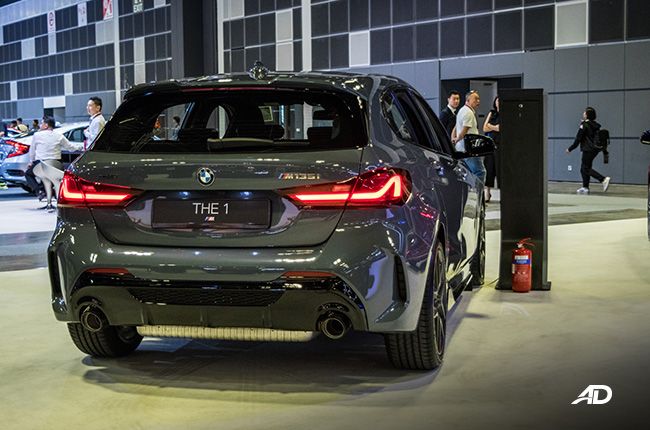 2020 bmw m135i singapore motor show exterior rear